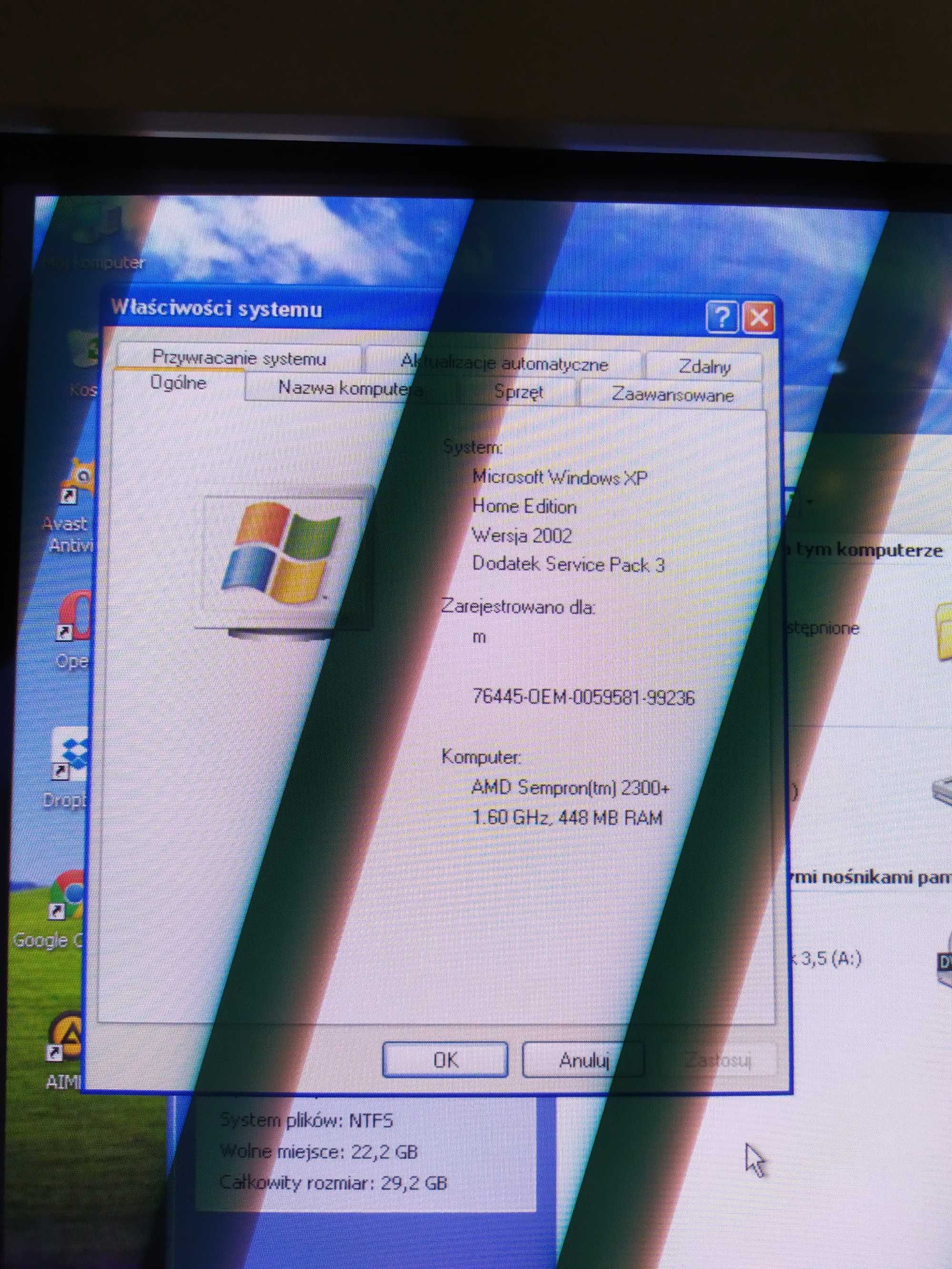 Monitor Samsung z zestawem komputerowym z drukarką
