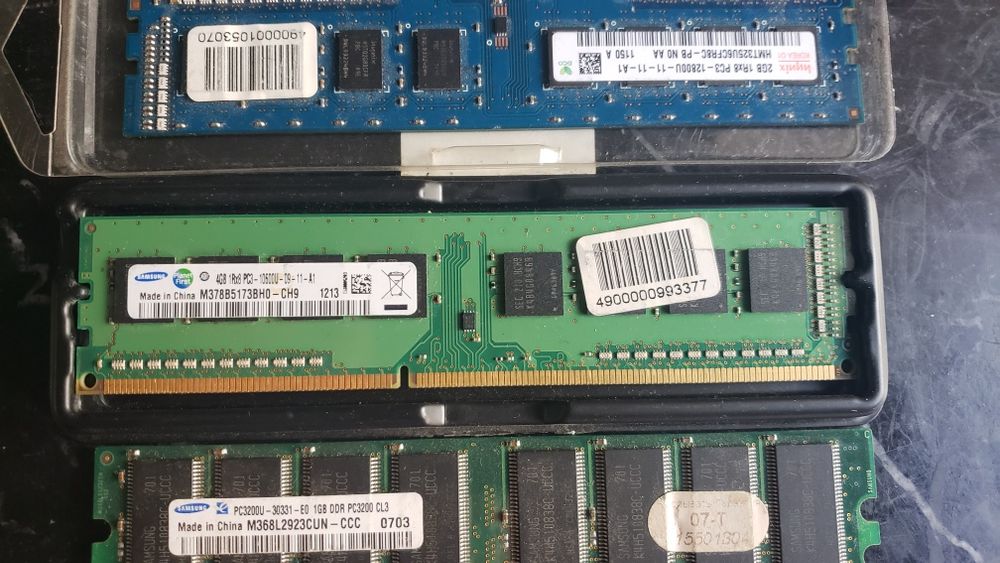 память SDRM, DDR 2, DDR3, ноутбучная 2G DDR4