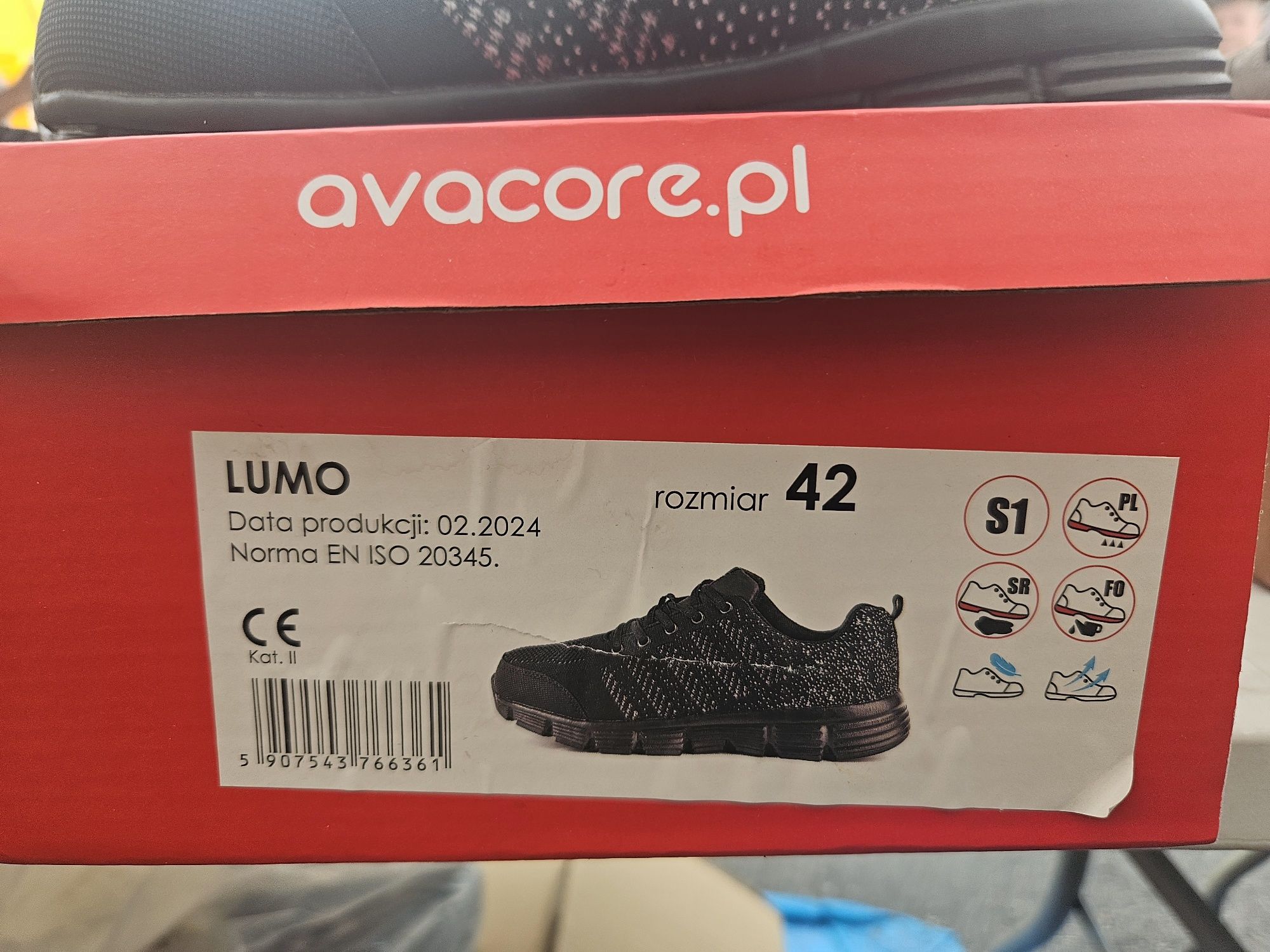 Buty robocze S1 Avacore