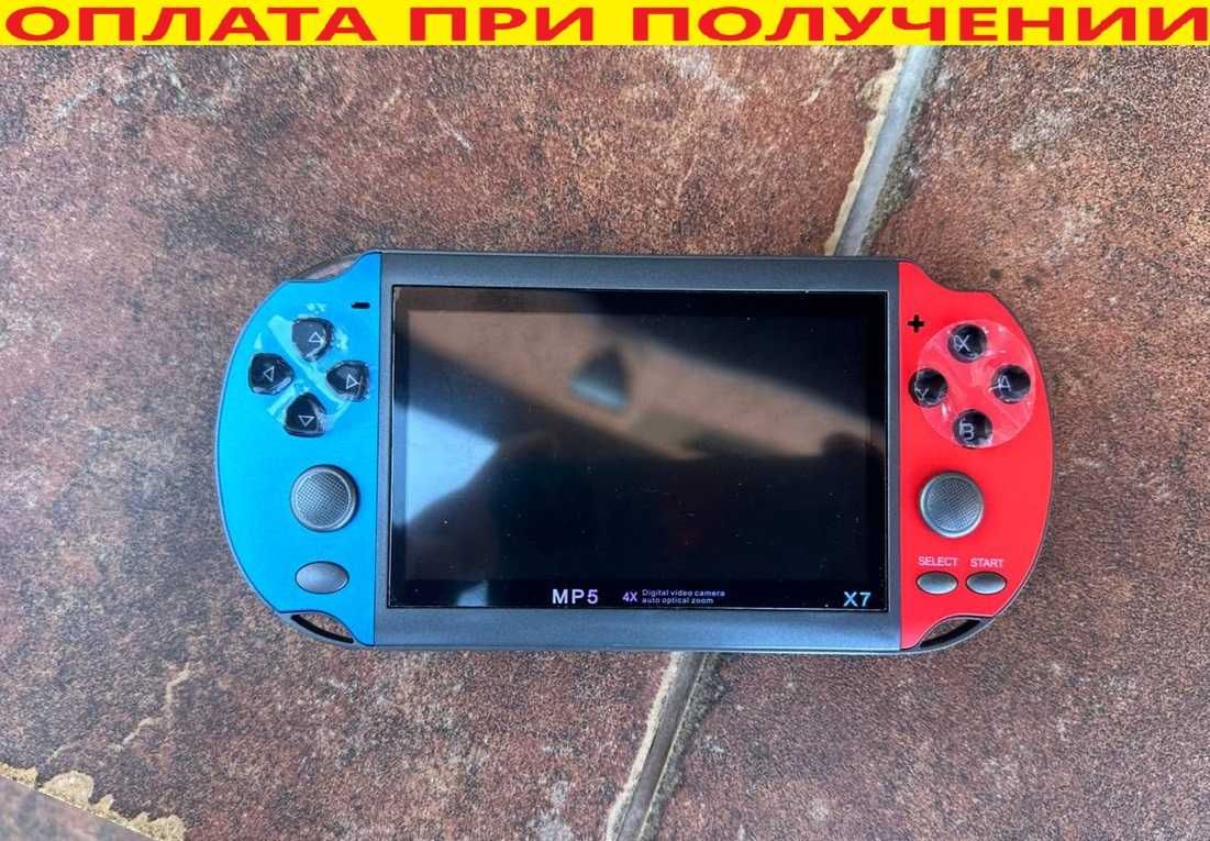 Портативная игровая консоль sony. Приставка PSP X7- Экран 5.1" 8Гб МP5