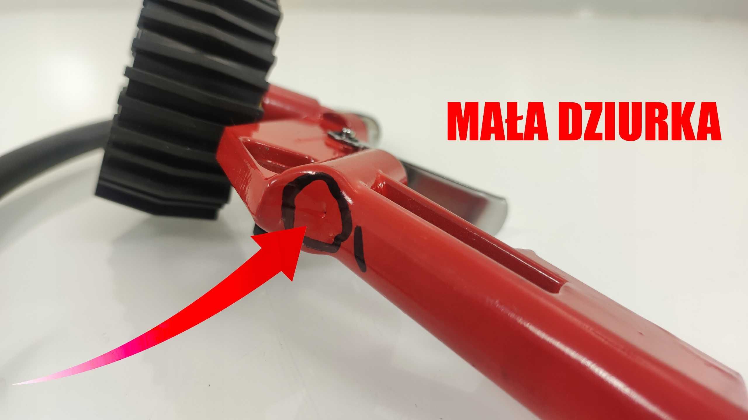 PISTOLET DO POMPOWANIA Kół Opon Pneumatyczny Z Manometrem Pompka