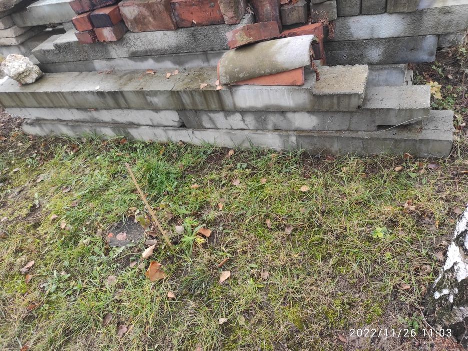 Żelbetowe płyty ,słupy