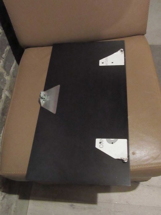 Czarna szyba z okapu 52,5 x 28,00