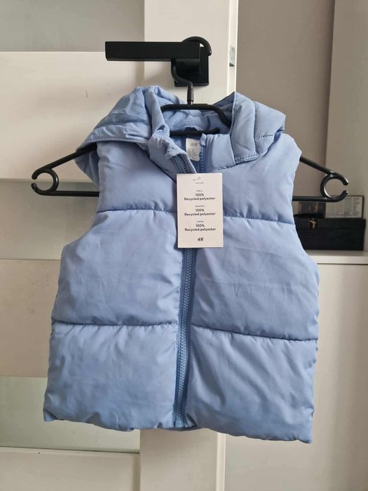 Kamizelka h&m z odblaskiem niebieska
Rozmiar: 98