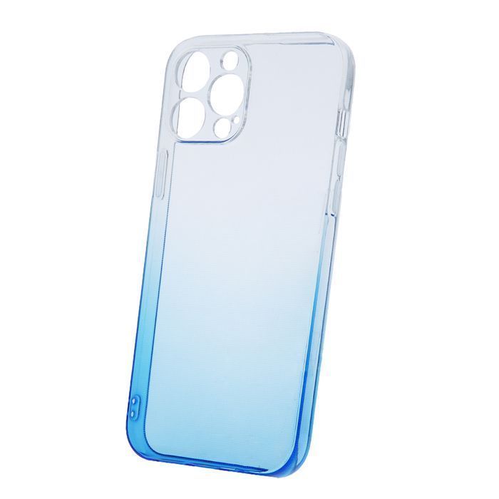 Nakładka Gradient do iPhone 15 Plus 6,7", Etui TPU, Niebieska