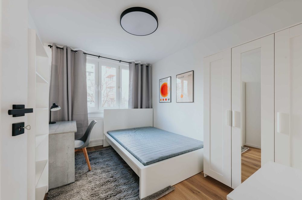 Pokój jednoosobowy mieszkanie po remoncie