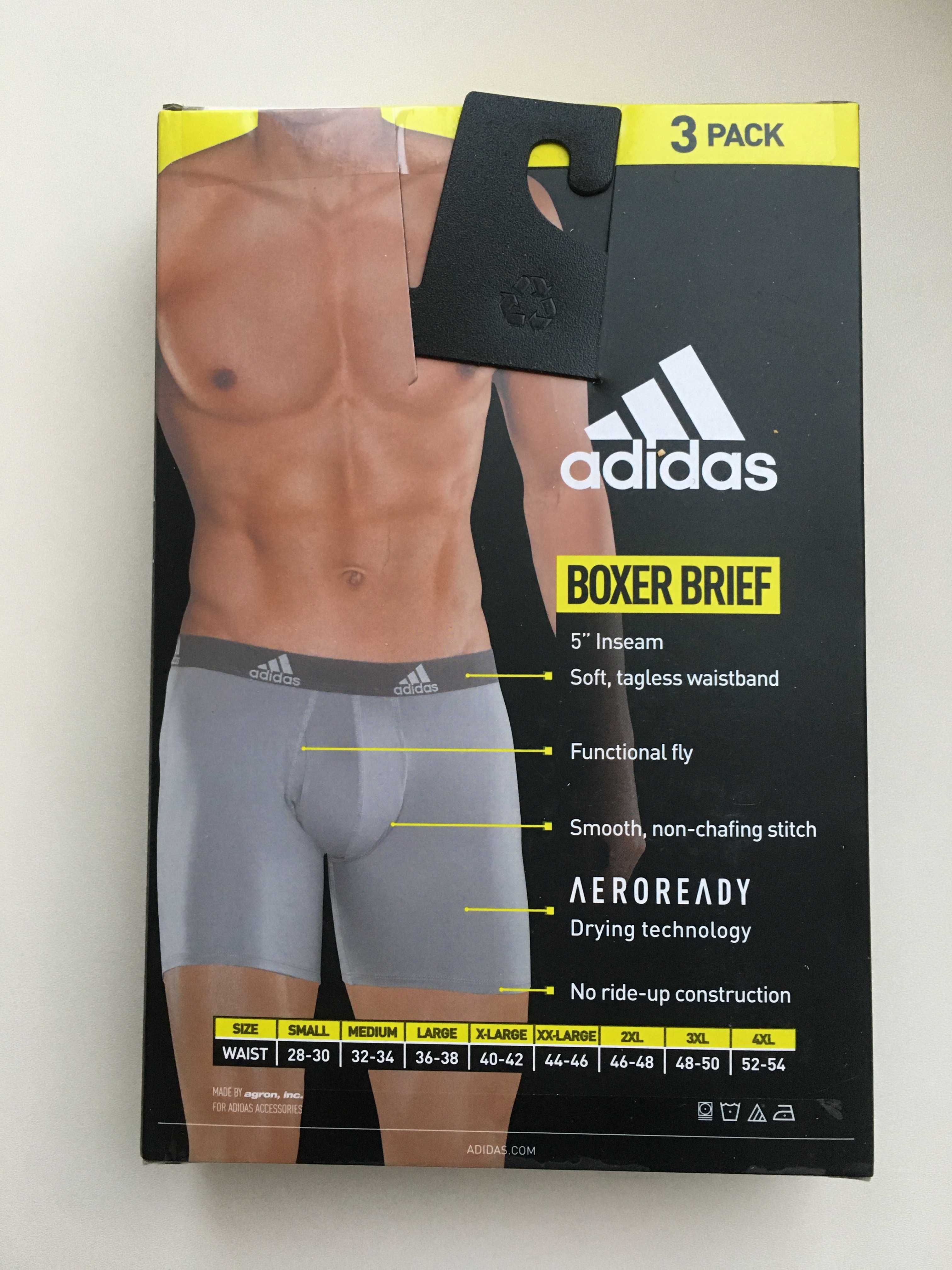 Набір : Труси Adidas Briefs, трусы Adidas. З США. Оригінал