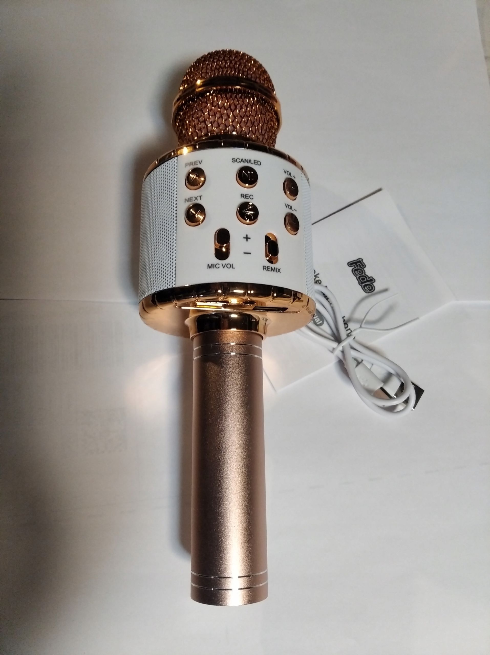 Mikrofon Karaoke Fede Ws-858L