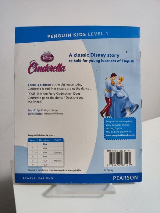 Cinderella Disney Penguin Kids level 1