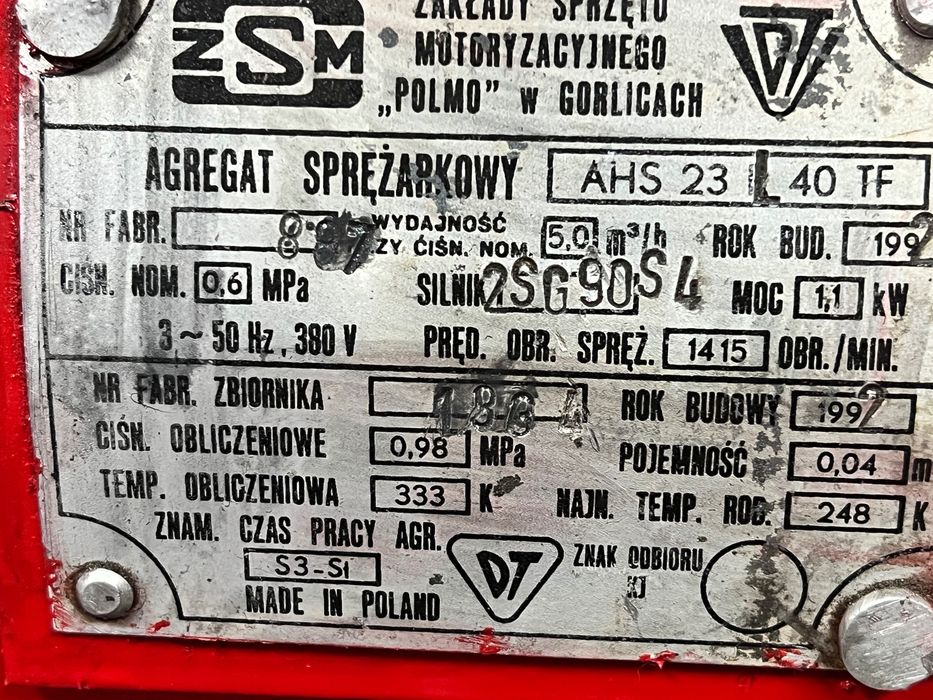 Kompresor olejowy,sprężarka