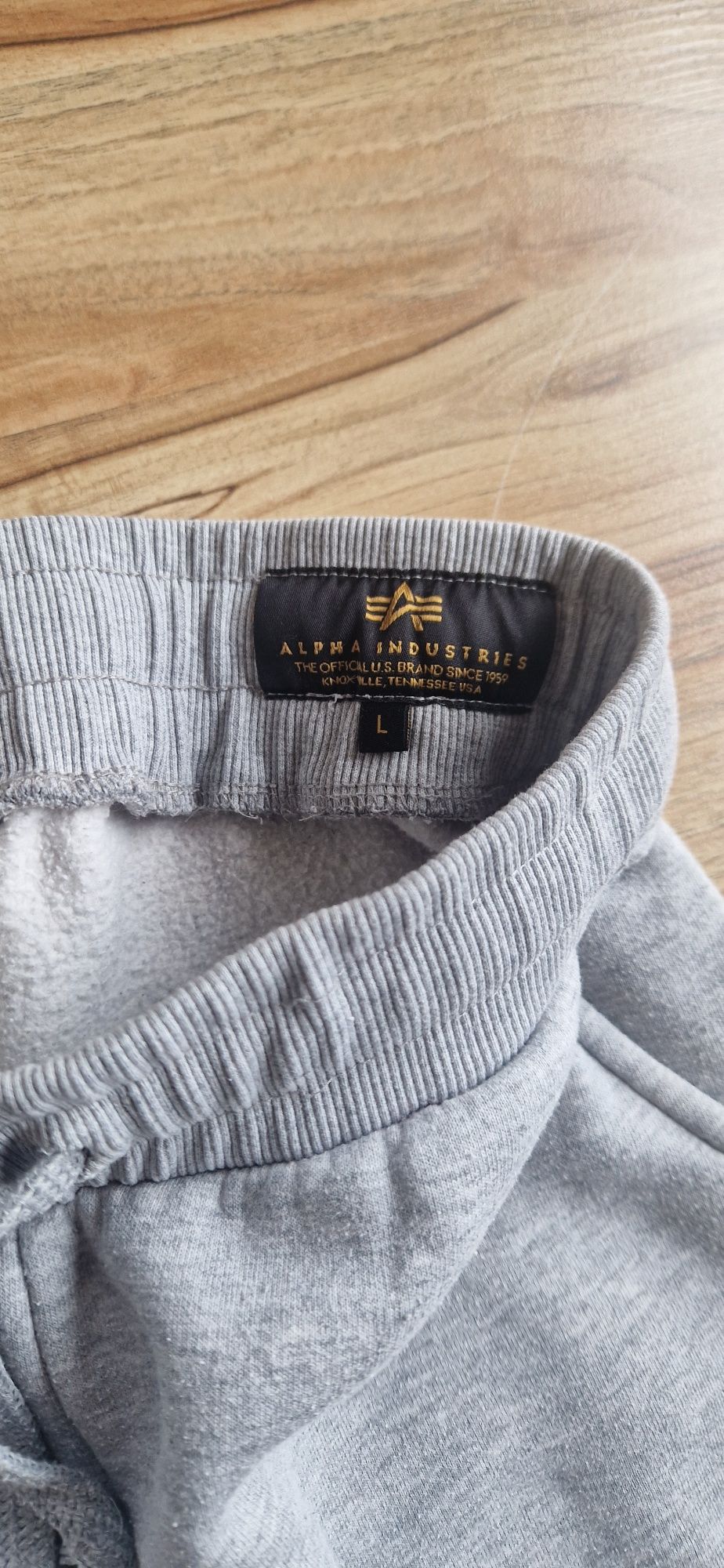 Alpha Industries spodnie dresowe męskie roz.L