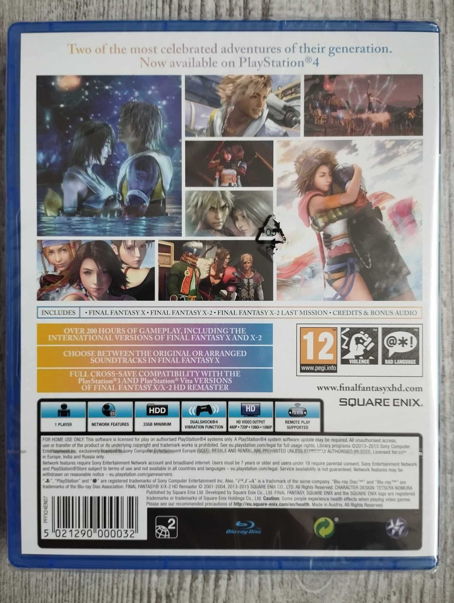 Nowa Gra Final Fantasy X X-2 PS4/PS5 Playstation