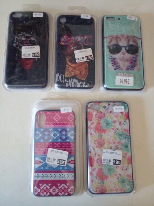 Capas NOVAS para TELEMOVEIS  I Phones