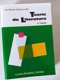 Livro " Teoria da literatura' de Vitor Manuel de Aguiar e Silva