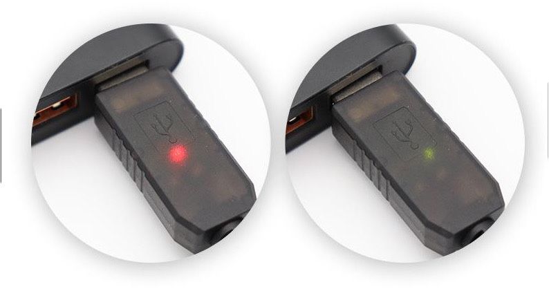 Кабель-адаптер для підключення від DC USB 12в 9в