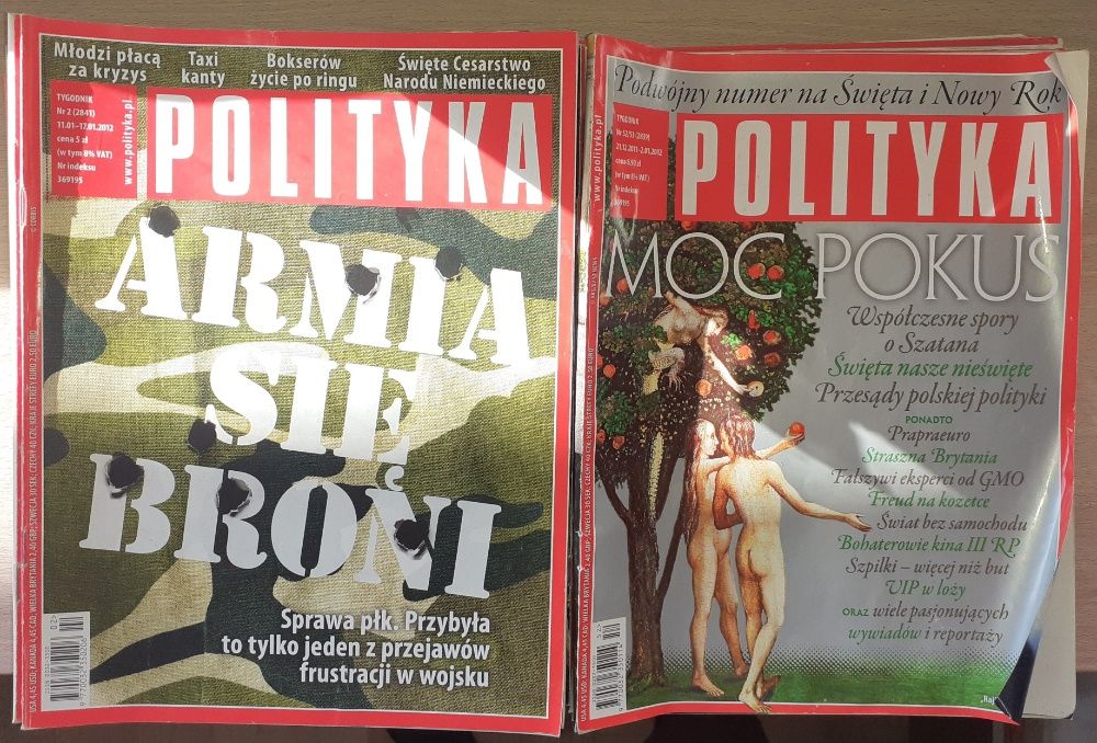Tygodnik Polityka rocznik 2012.