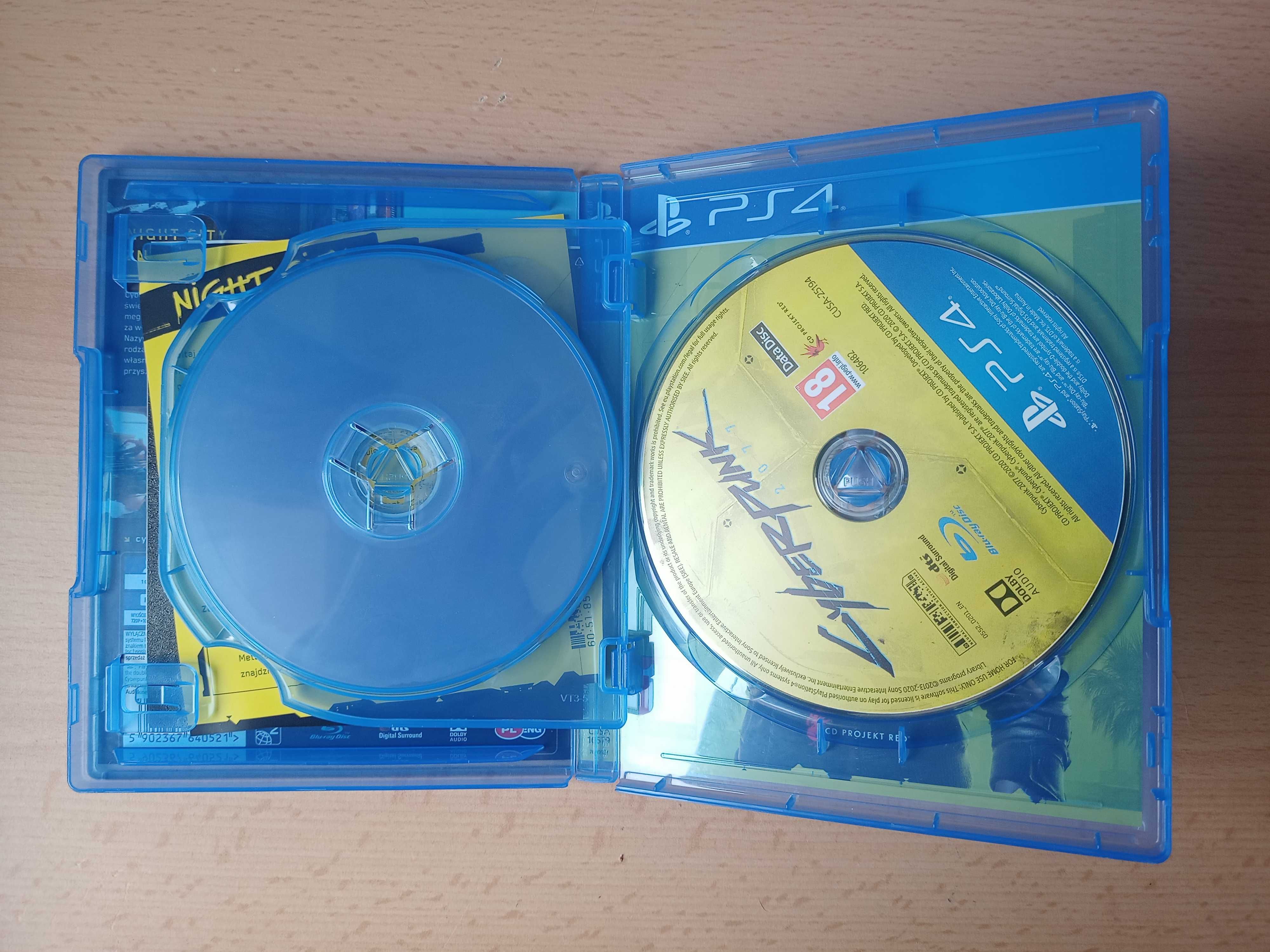 Gra Cyberpunk 2077 PS4 + Oficjalny kompletny poradnik