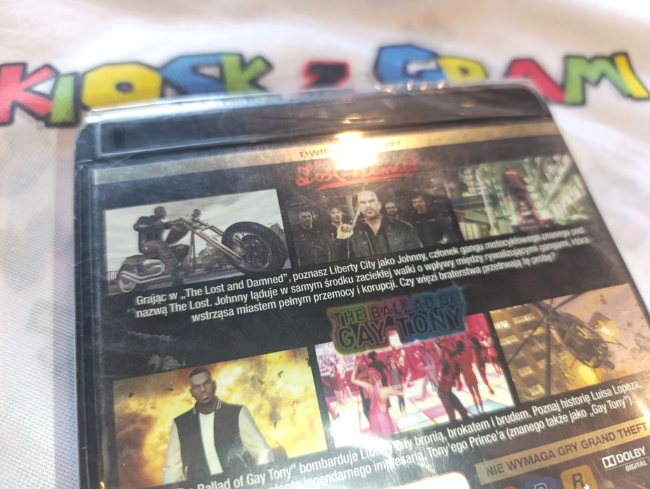 GTA Episodes From Liberty City PC nowa po polsku rzadkość