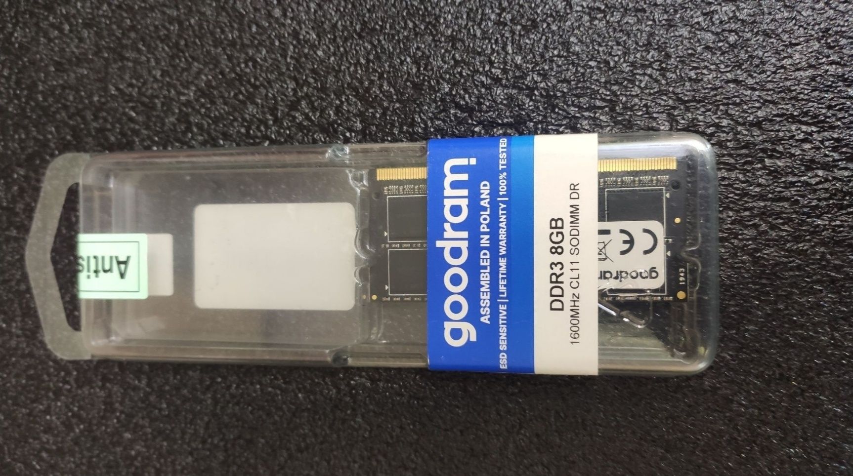 Нова DDR-3 8GB 1600 mHz cl11 оперативна пам'ять для ноутбуків/нетбуків