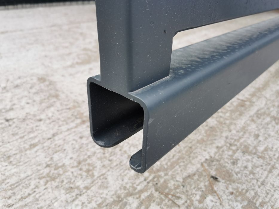 Najtańsza brama przesuwna od ręki ocynk lakier rama i wypełnienie