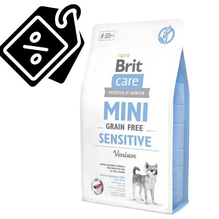 Для собак міні порід з чутливим травленням Brit Care Mini Sensitive