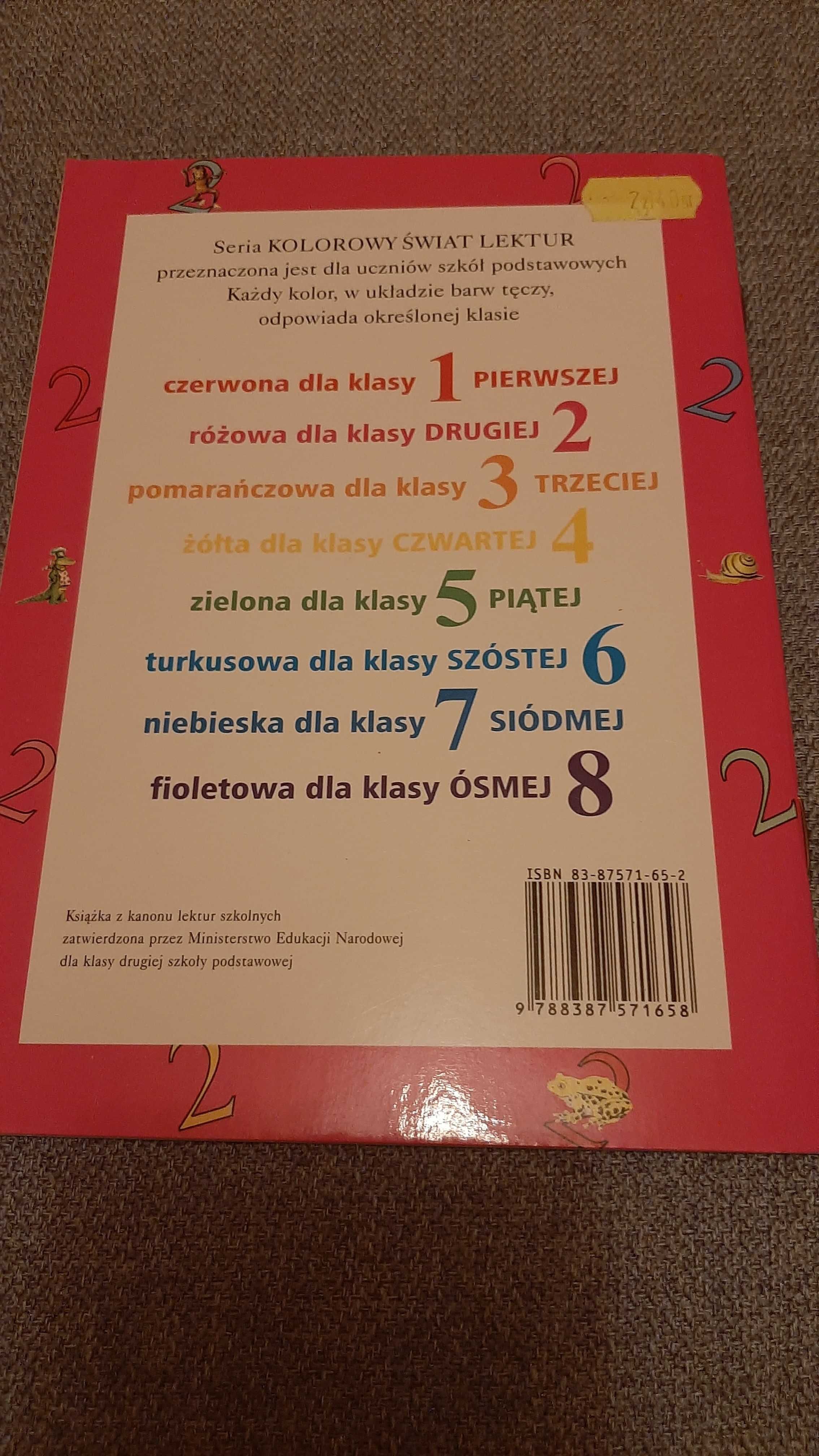 H. Ch. Andersen Dziecię elfów lektura Calineczka Kolorowy Świat Lektur