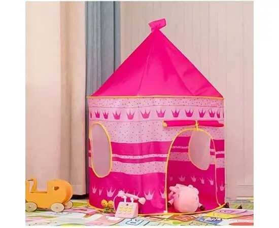 Палатка детская игровая, замок  шатёр домик для детей с сумкой