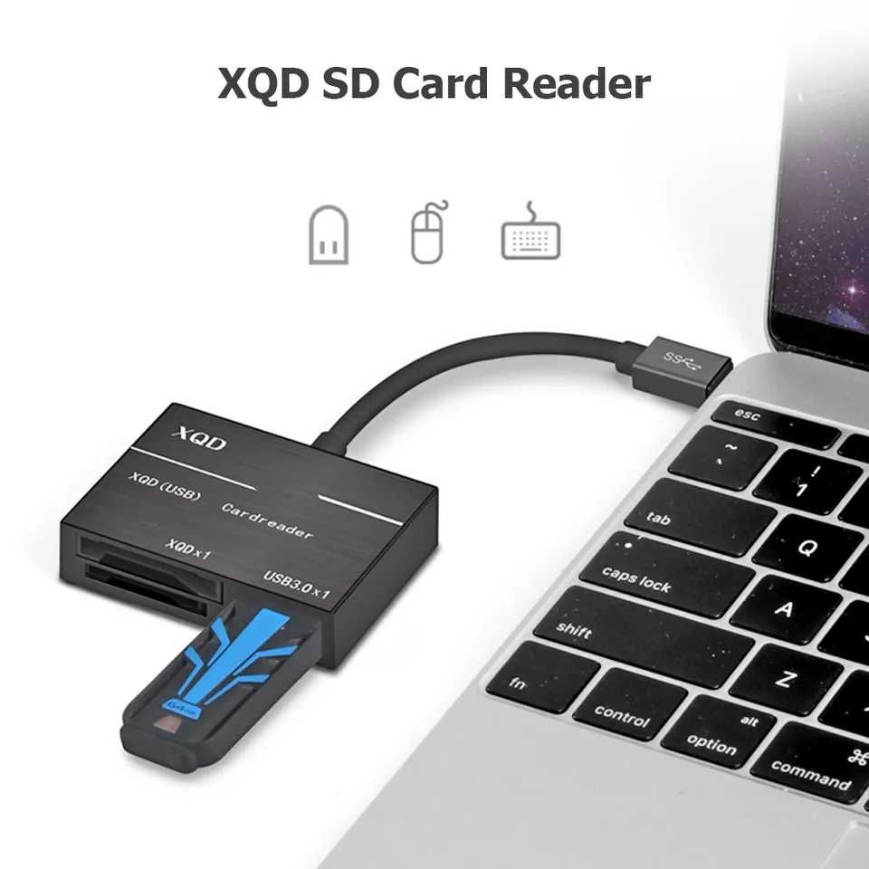 Usb 3.0 Type-c Usb-c To Xqd Memory Card Reader 500mb/s