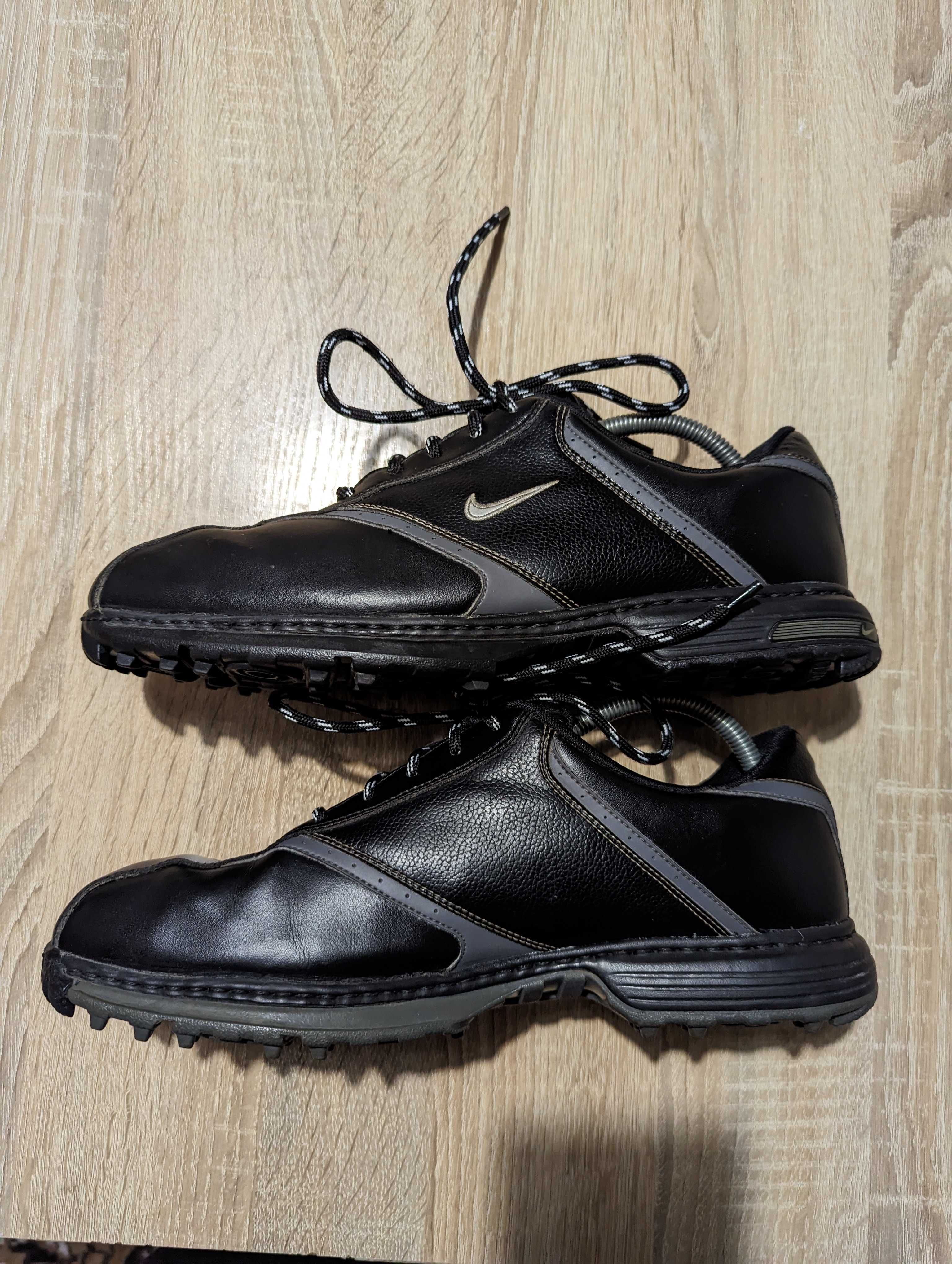 Мужские кожаные ботинки, кроссовки Nike, размер 44(43)