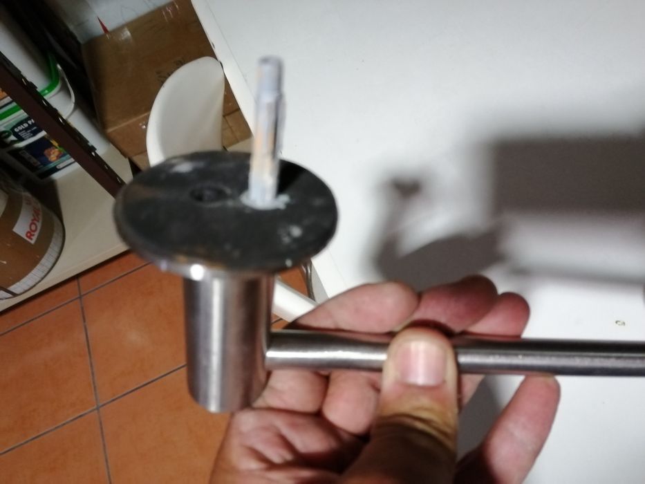 Toalheiro inox lavatorio