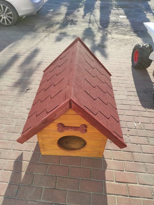 Buda dla psa ocieplana bardzo solidnie wykonana