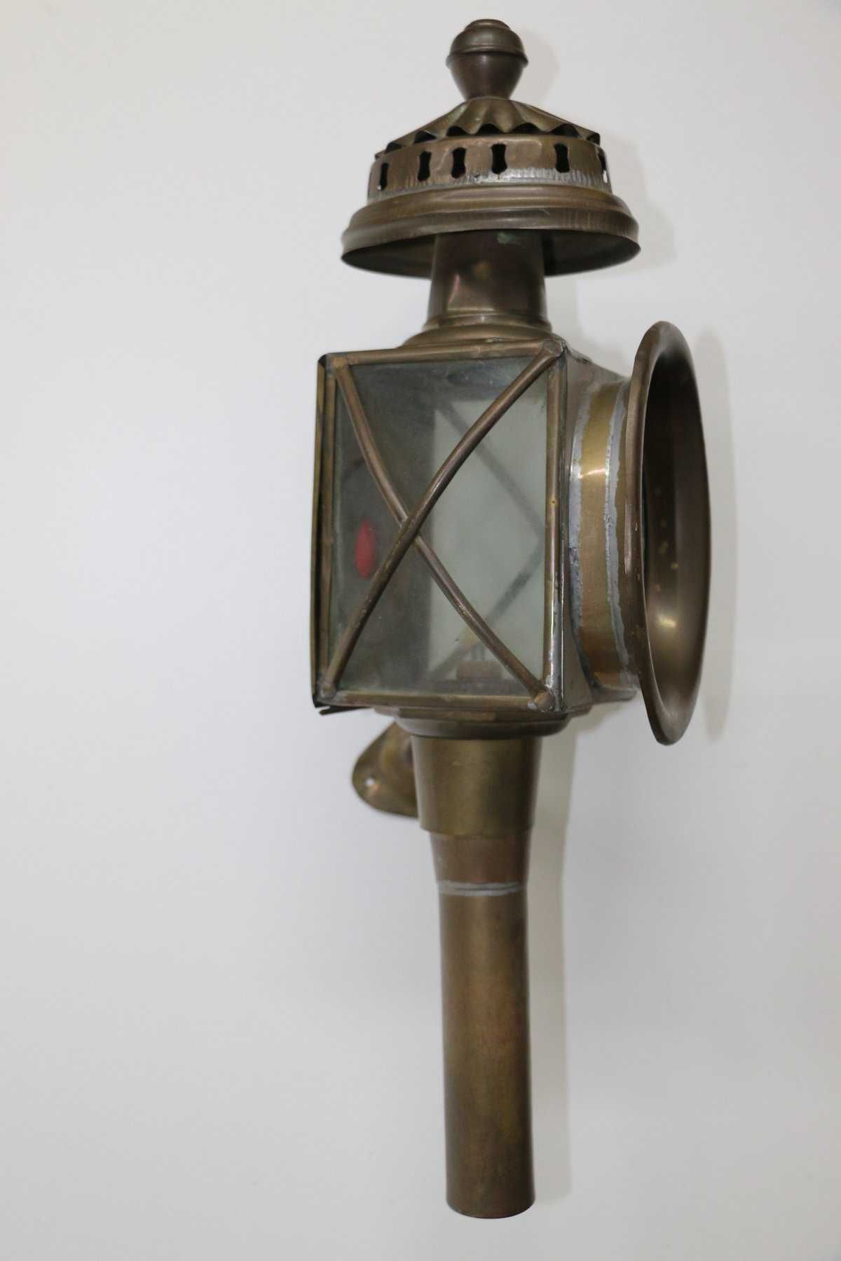 Lampa naftowa do karocy /wozu konnego