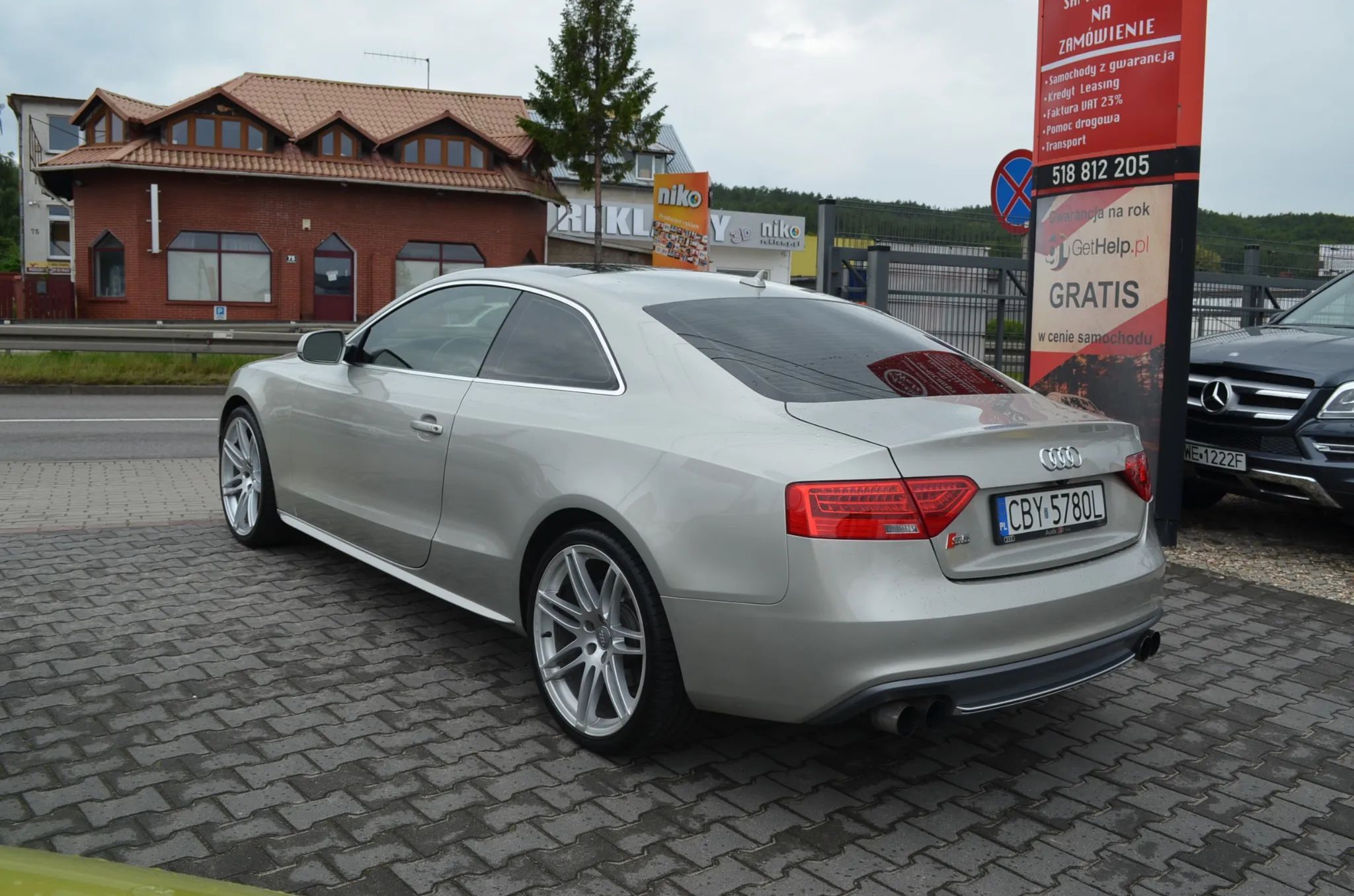 Audi A5 2.0 TFSI S5 Coupe S Line Quatro S Tronic Kamera Podgrzewane Fotele