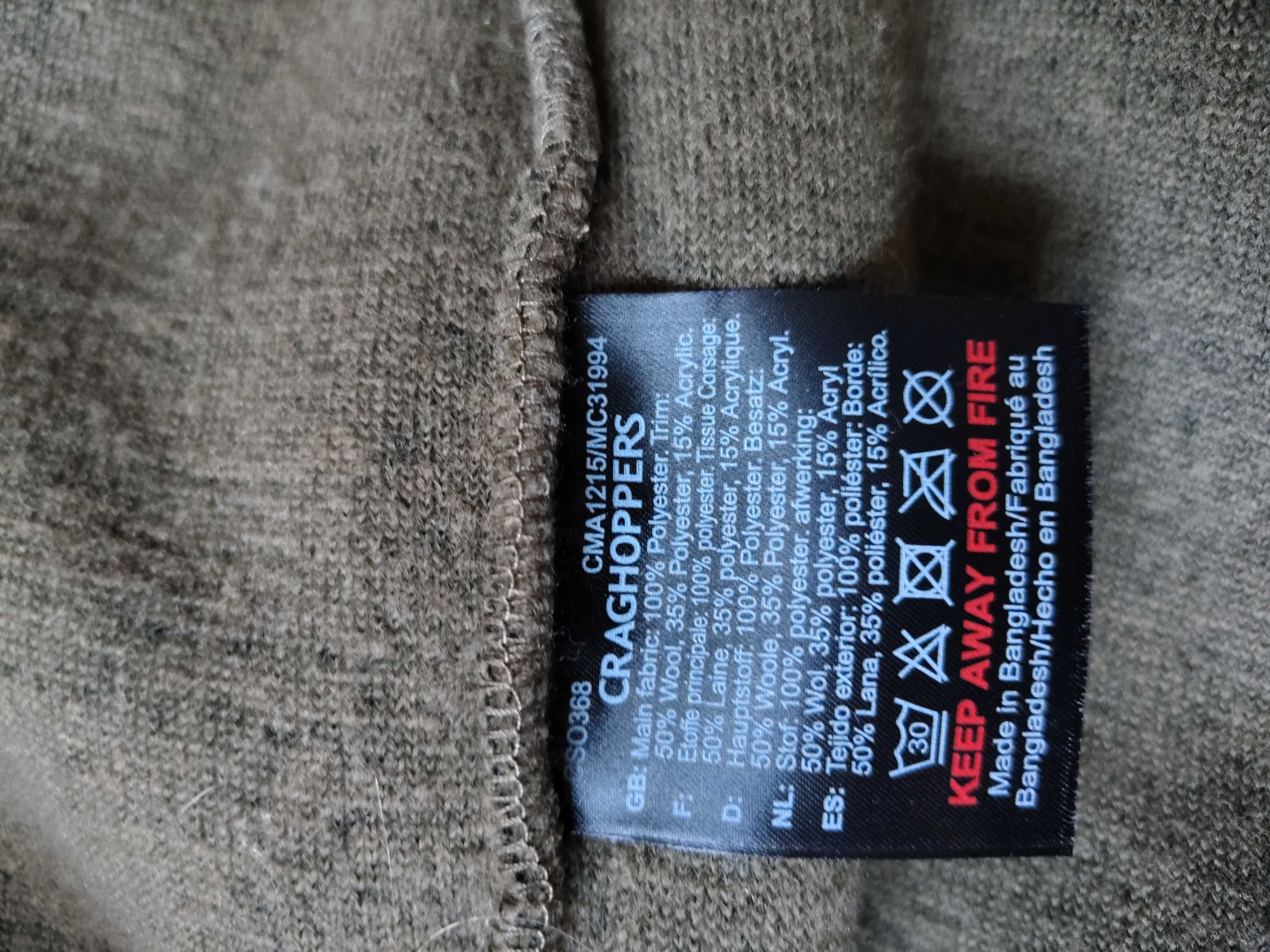 Фліс Craghoppers L,фліс олива,куртка шерпа,фліска Тедді,фліс на замку