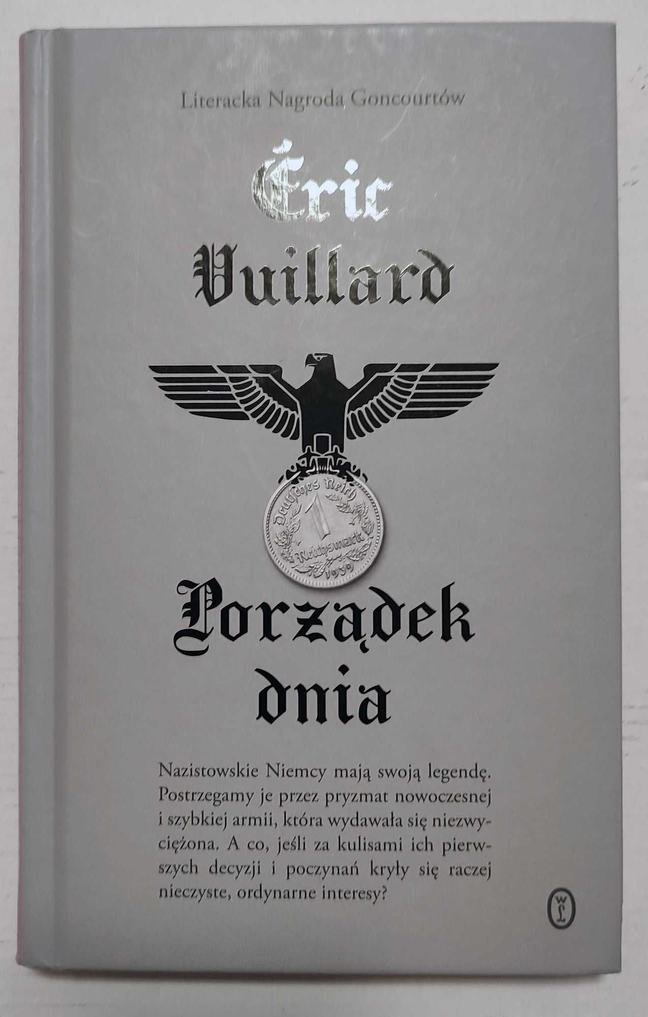 książka Eric Vuillard - "Porządek Dnia" db+