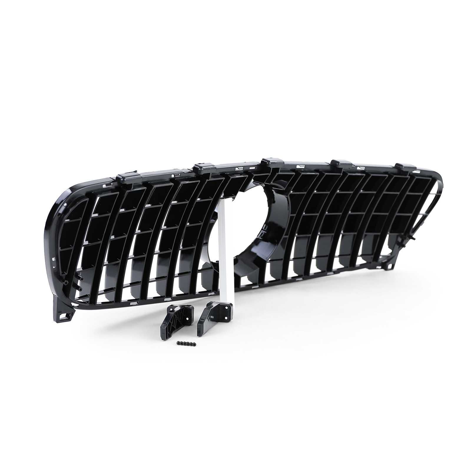 Grelha desportiva preta brilhante Mercedes GLA X156 a partir de 17