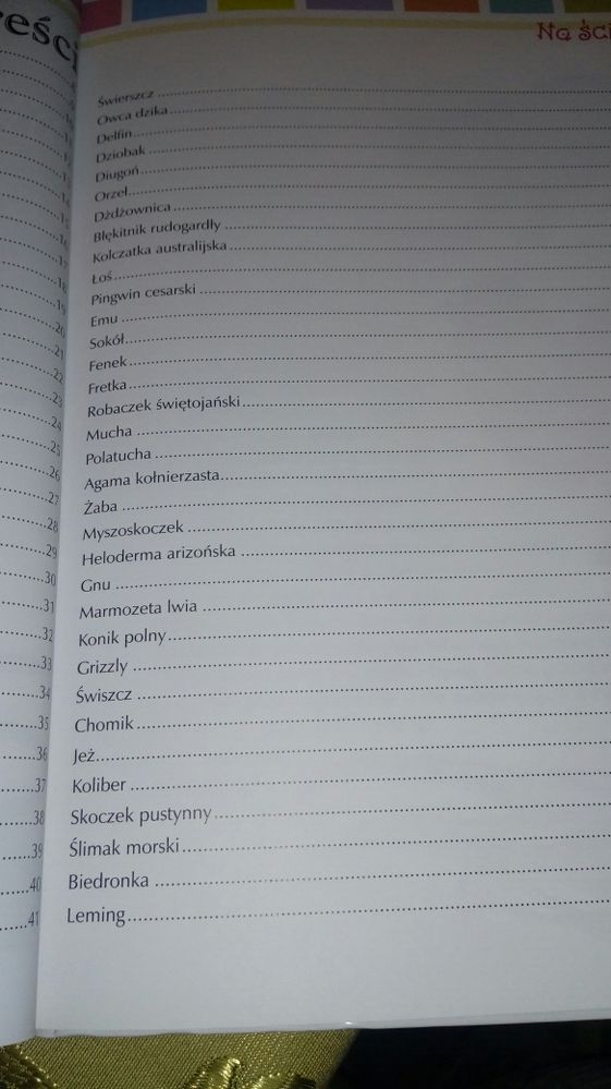 Encyklop. stworzeń migrujących i zasypiających na zimę.Na ścieżkach...
