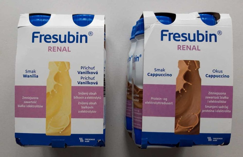 Fresubin Renal cappuccino 4x200ml + wanilia 4x200ml