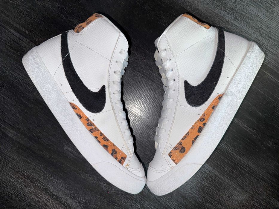 Шкіряні кеди, кросівки nike blazer mid 77 оригінал, р-р 38 уст 24,5 см