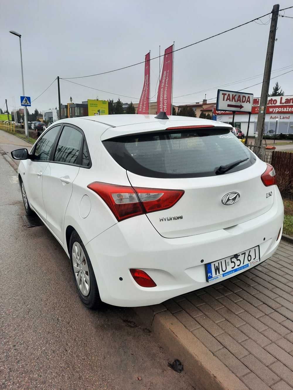 HYUNDAI I30, 2016 rok, 1,4 Diesel