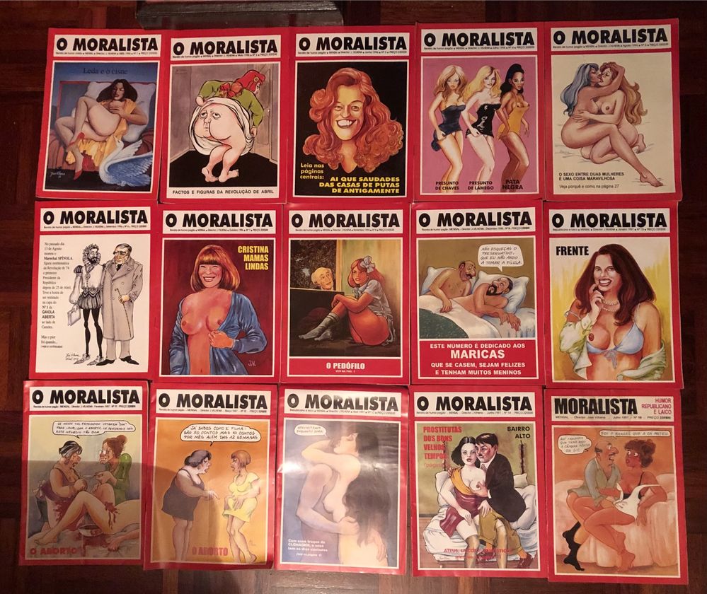 Revistas Colecionaveis “O Moralista”