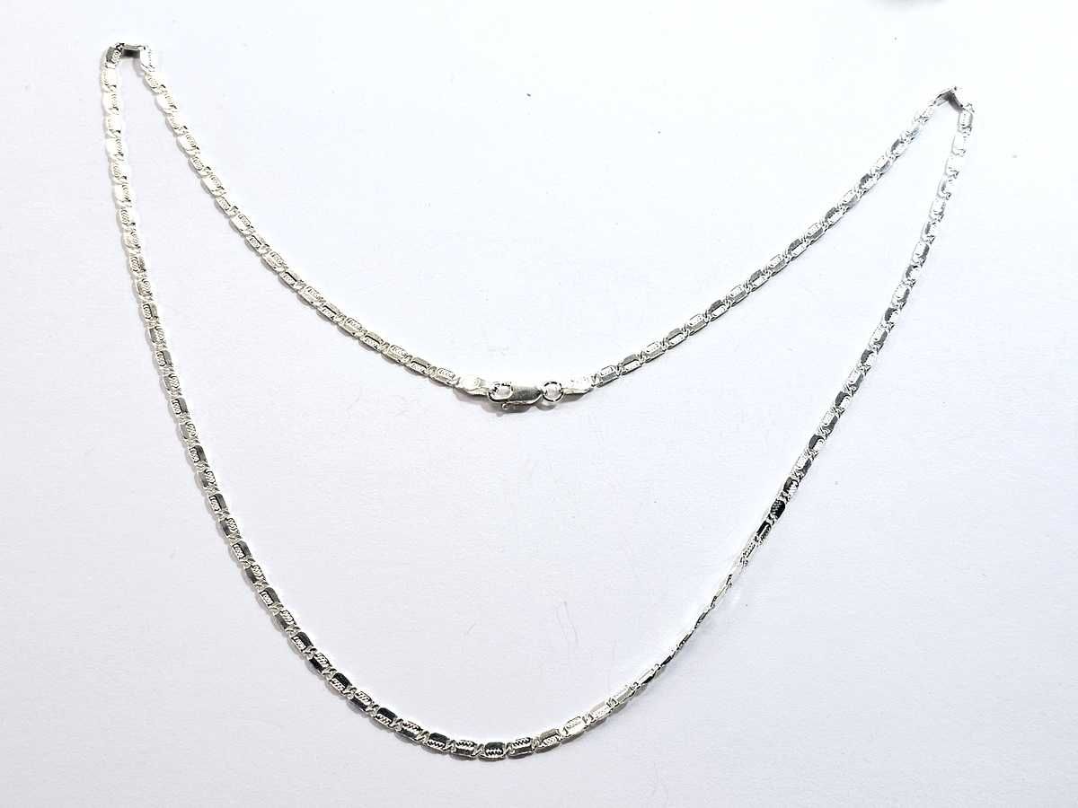 Piękny srebrny łańcuszek 6,78 G 925