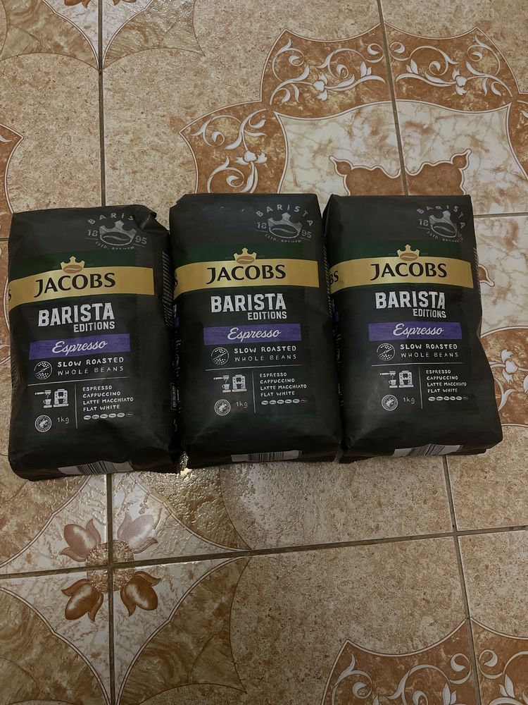 Кава в зернах Jacobs Barista Editions Espresso 100% Арабіка 1 кг