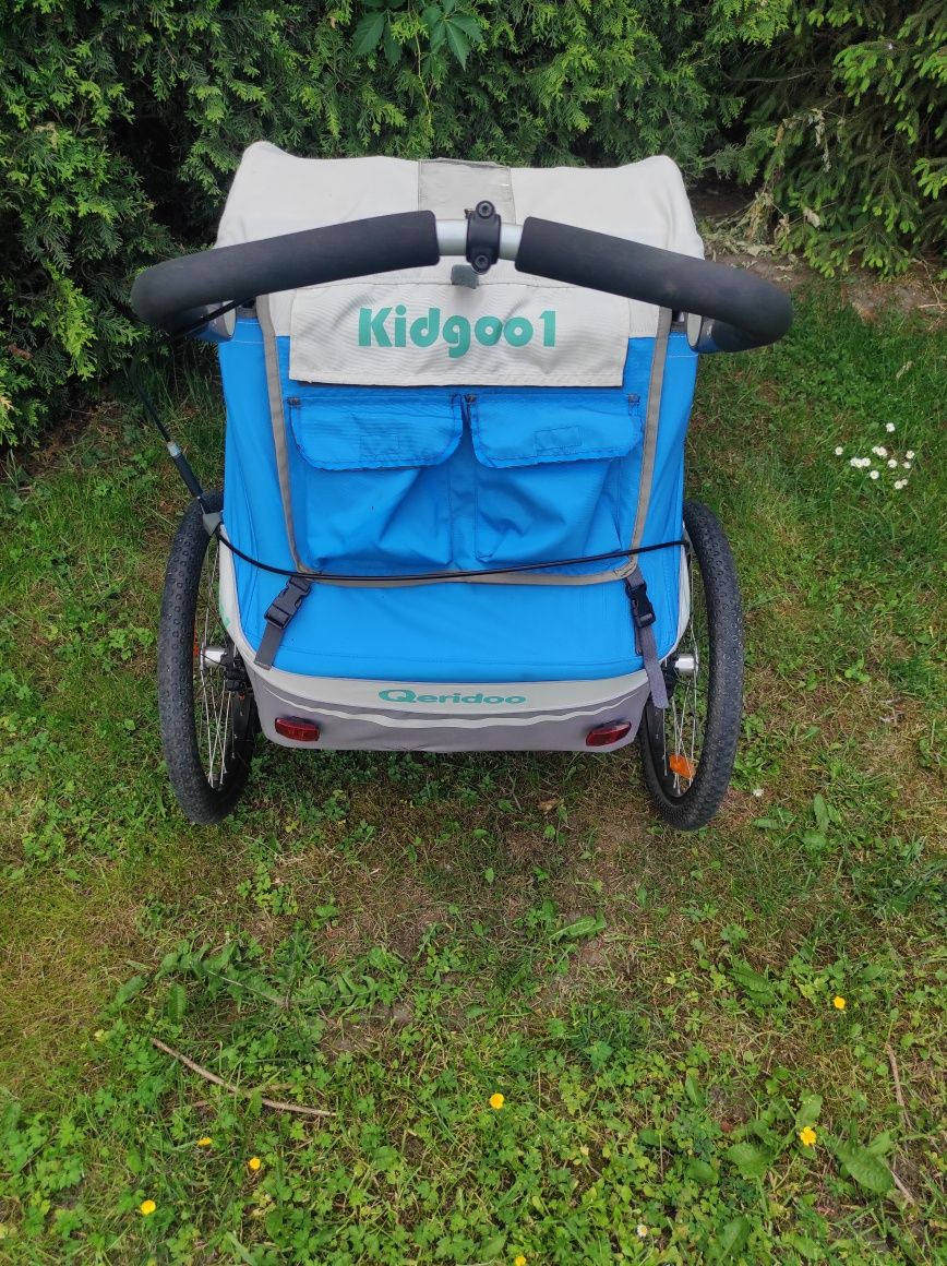 Przyczepka rowerowa dla dzieci Qeridoo Kidgoo 1 riksza