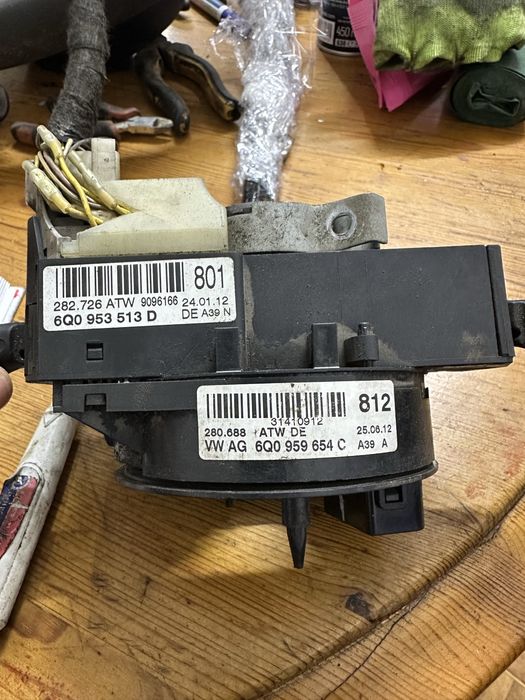 Шлейф руля подрулевой переключатель фольцваген т5 volkswagen t5