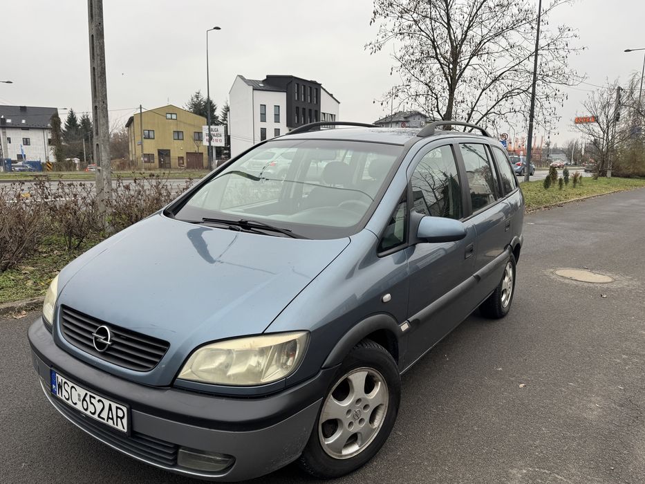 Opel Zafira 1.8 LPG 2002r.- Bez Korozji - Zadbana - Raty - Dostawa DOM