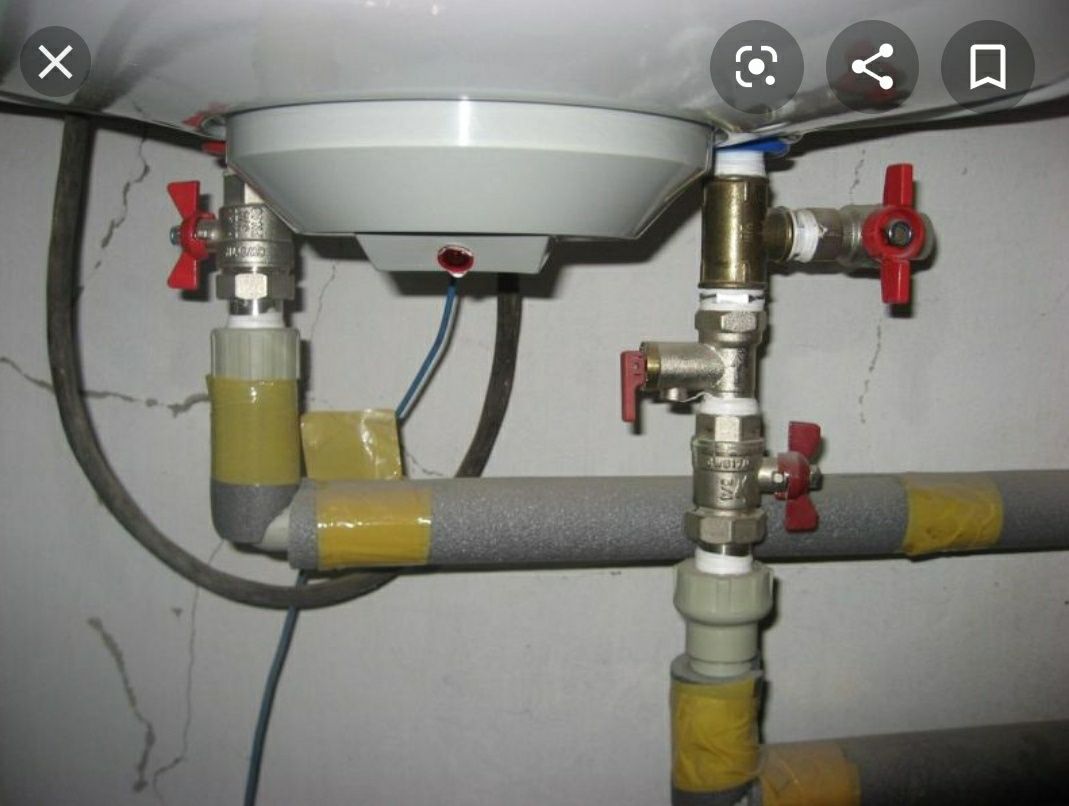 Установка кондиционера, газовых печей,водонагревателя, стиральной маши