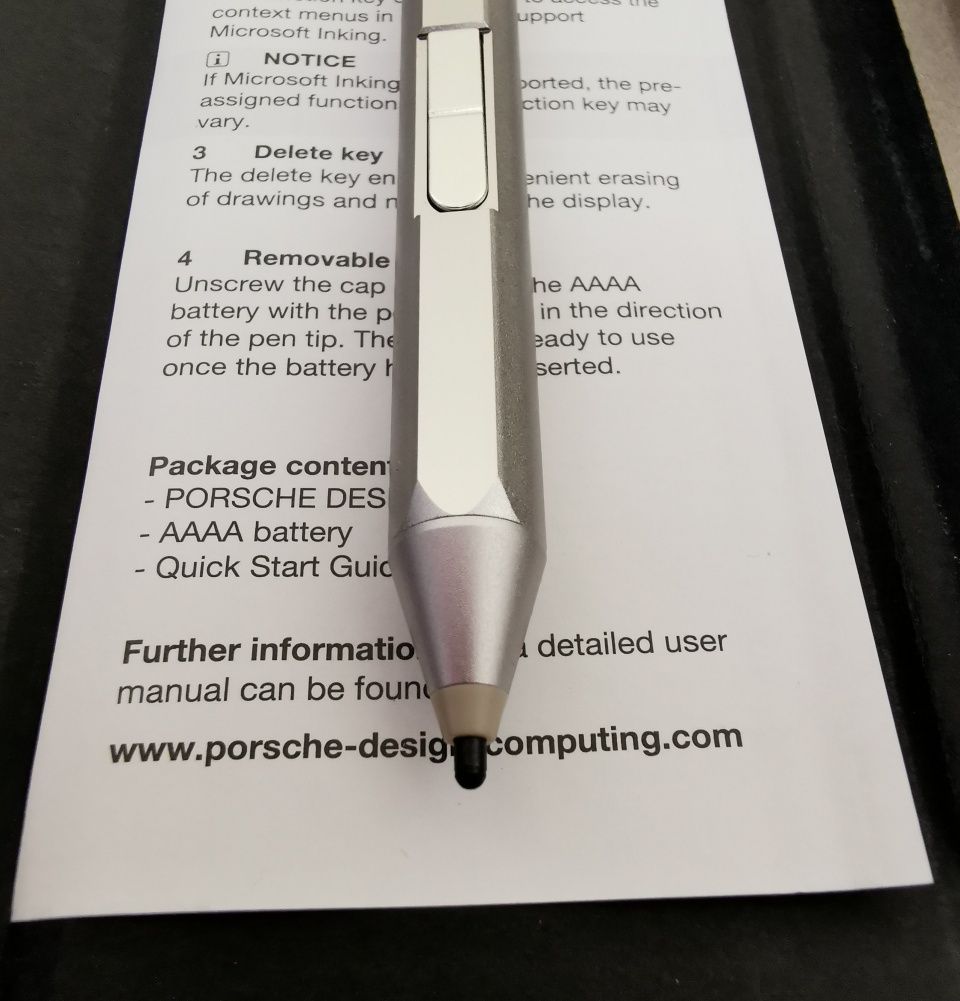 Стилус Porsche Design BOOK ONE Pen WACOM DELL HP MICROSOFT Lenovo