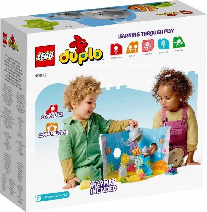 Lego Duplo 10972 Dzikie Zwierzęta Oceanów Klocki Zestaw *NOWE*