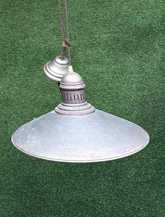 candeeiro antigo, luminaria de suspensão em teto, em cobre